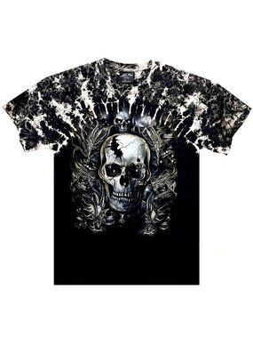 Y2K Jay’s Rock Oversized Skull Studded Graphic Tee